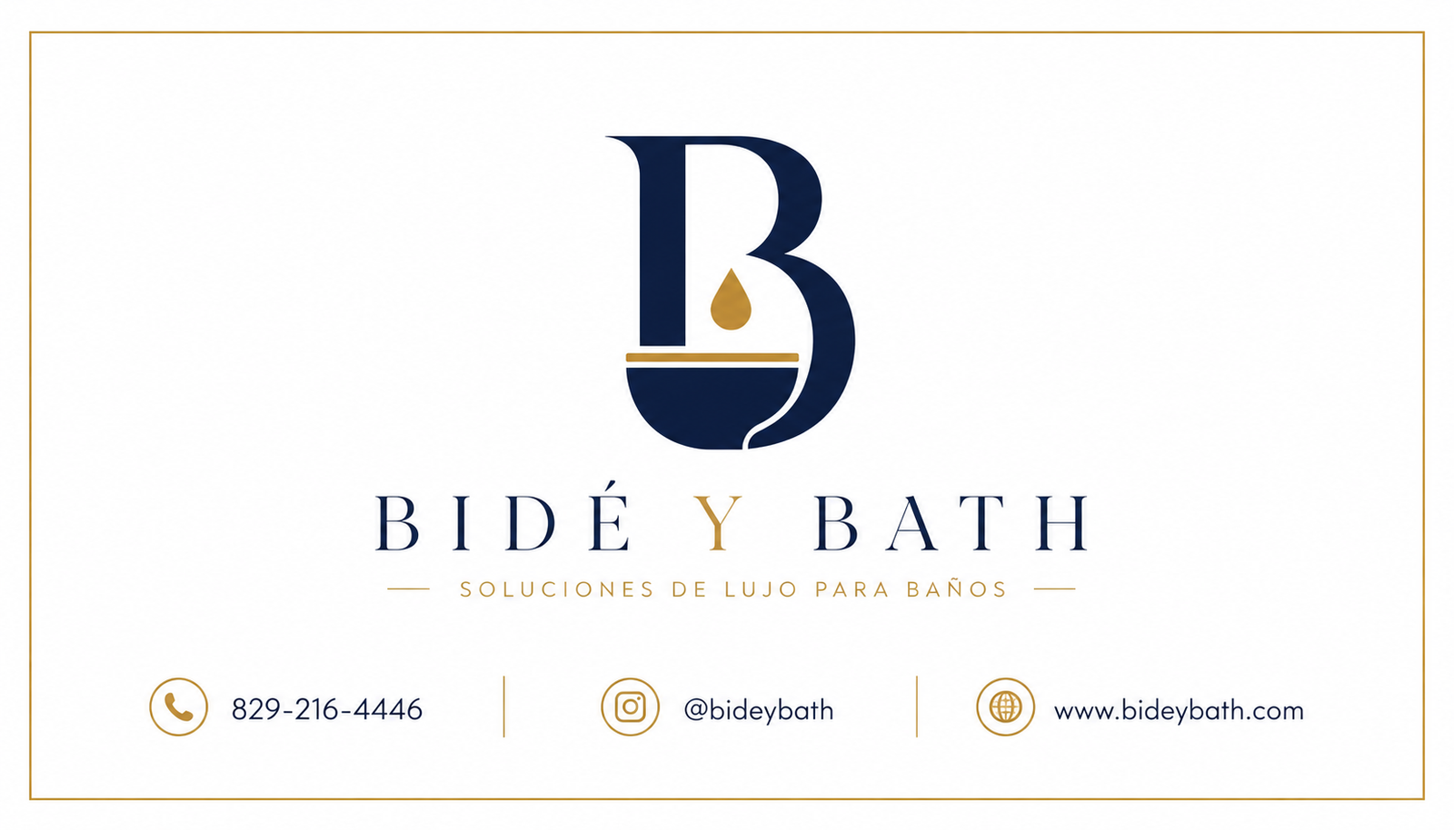Bidé y Bath — 829-216-4446, @bideybath, www.bideybath.com
